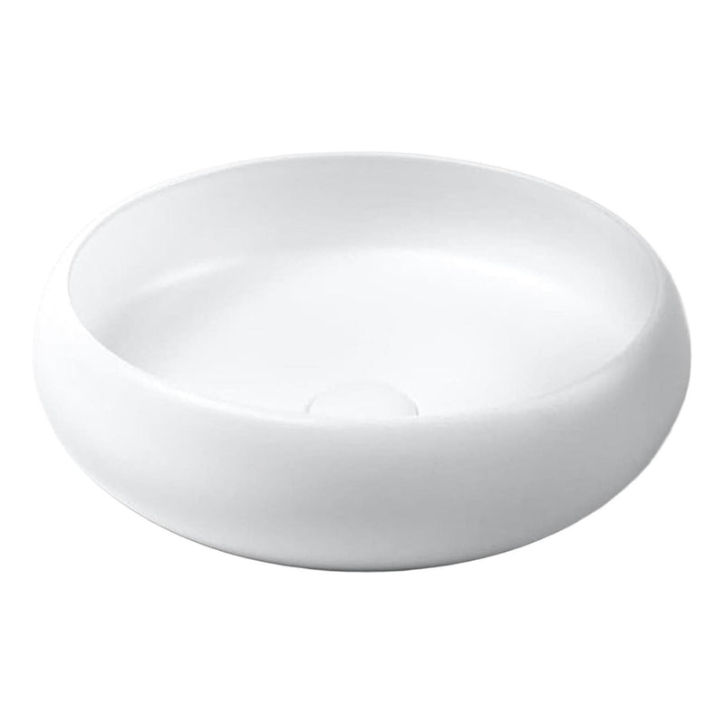 Load image into Gallery viewer, Luna Ceramic Basin Sink Round 415 x 415 x 130 - Matte White