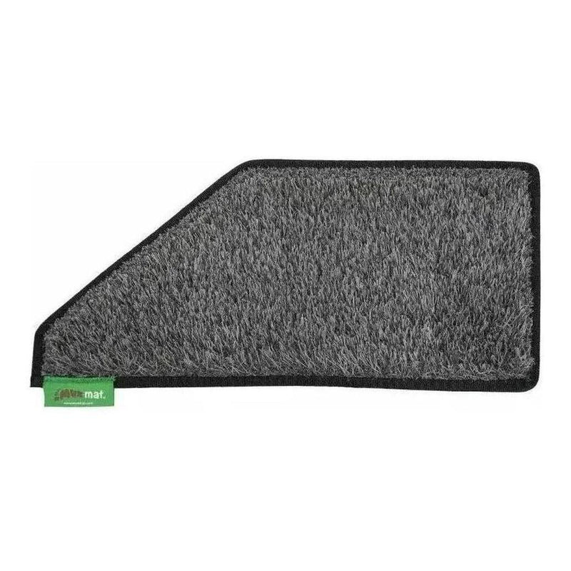Load image into Gallery viewer, MUK Mat Angled Caravan Step Mat 28.5 x 60cm Dark Grey