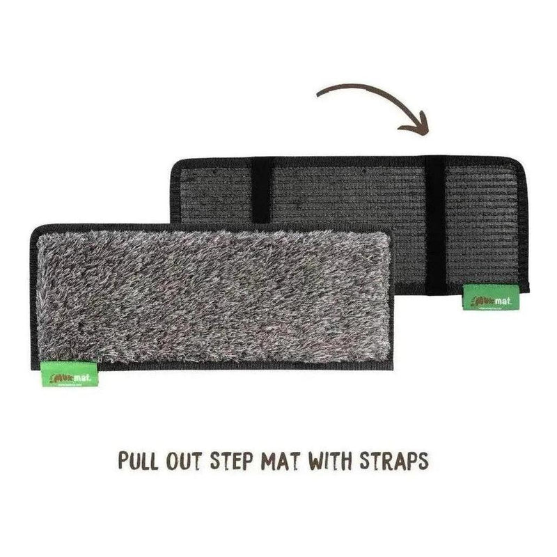 Load image into Gallery viewer, MUK Mat Pull Out Caravan Step Mat 20 x 51cm Dark Grey