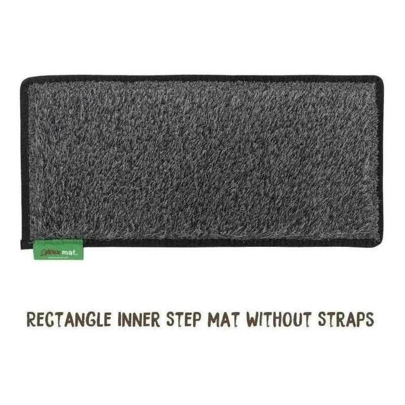 Load image into Gallery viewer, MUK Mat Rectangle Caravan Step Mat 28.5 x 60cm Dark Grey