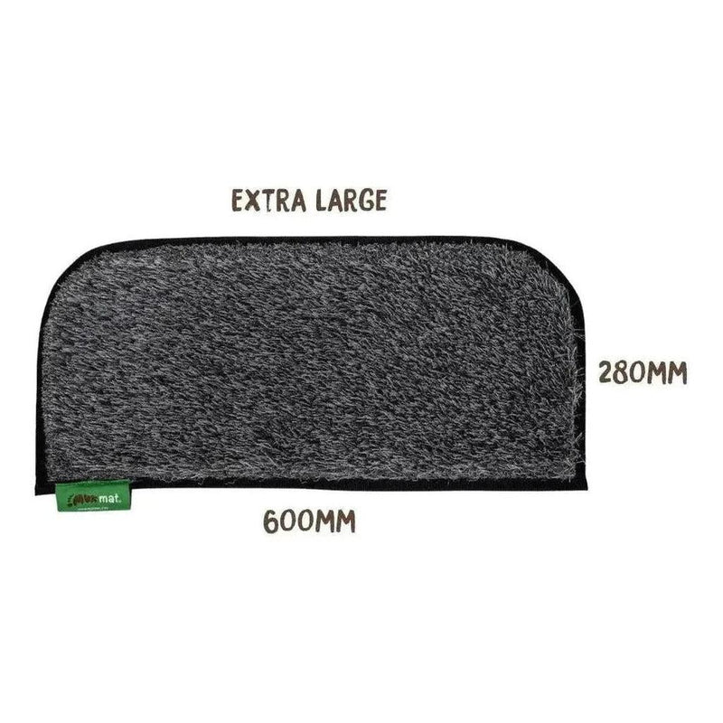 Load image into Gallery viewer, MUK Mat Rounded Caravan Step Extra Large Mat 28 x 60cm Dark Grey