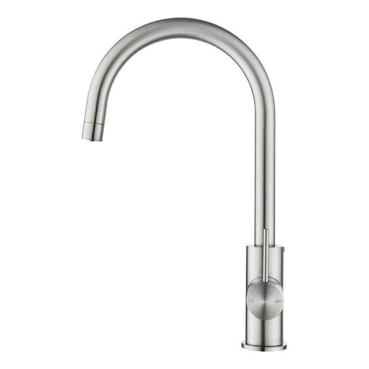 Mica 3-Way Filter Gooseneck Kitchen Tap Sink Mixer Brushed Nickel
