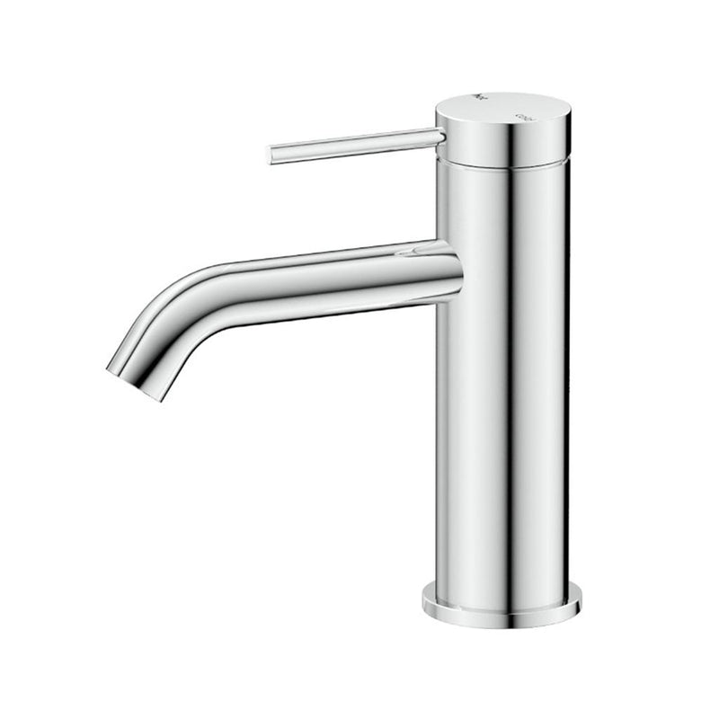 Load image into Gallery viewer, Mica Basin Sink Tap Mixer Curved Spout Chrome