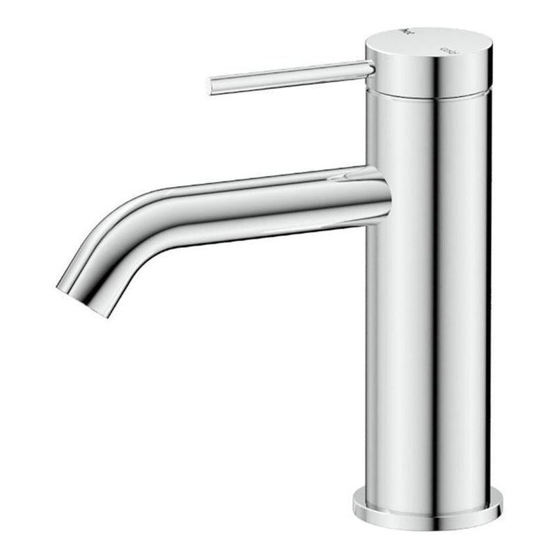 Load image into Gallery viewer, Mica Basin Sink Tap Mixer Curved Spout Chrome