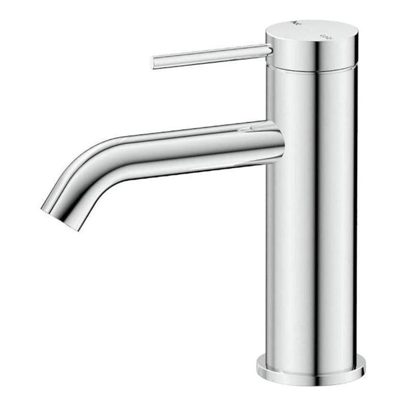 Load image into Gallery viewer, Mica Basin Sink Tap Mixer Curved Spout Chrome