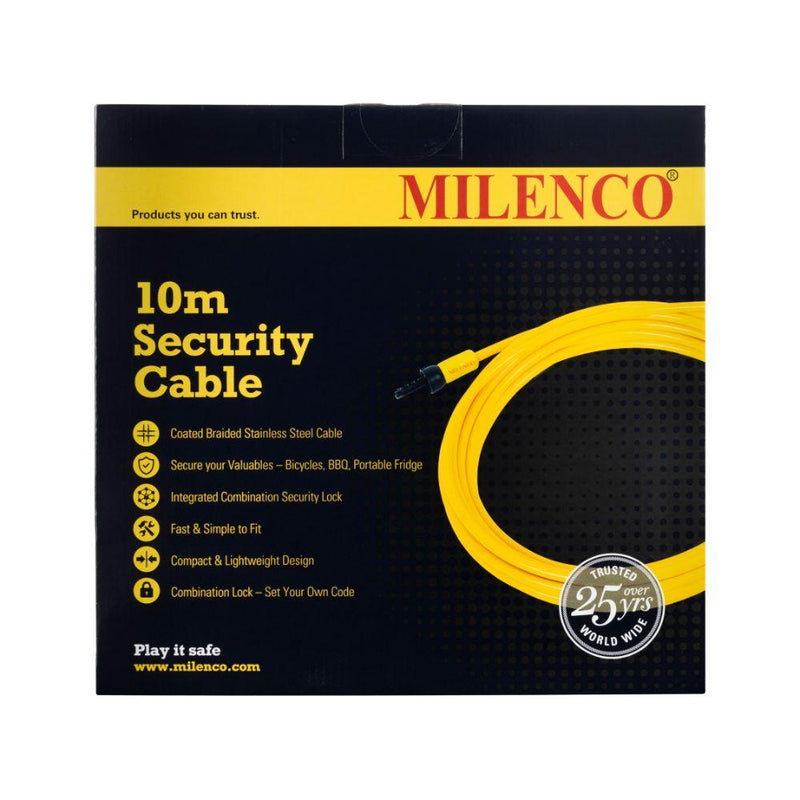 Load image into Gallery viewer, Milenco 10m Security Cable & Lock