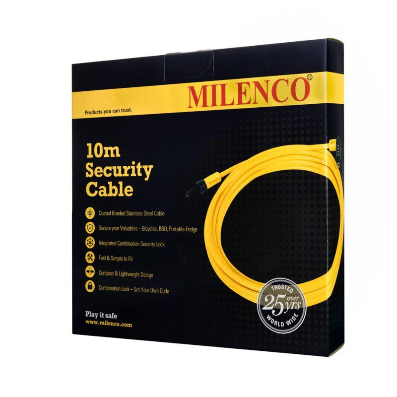 Load image into Gallery viewer, Milenco 10m Security Cable & Lock