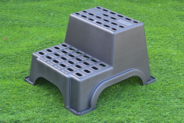 Load image into Gallery viewer, Milenco Caravn Double Plastic Step