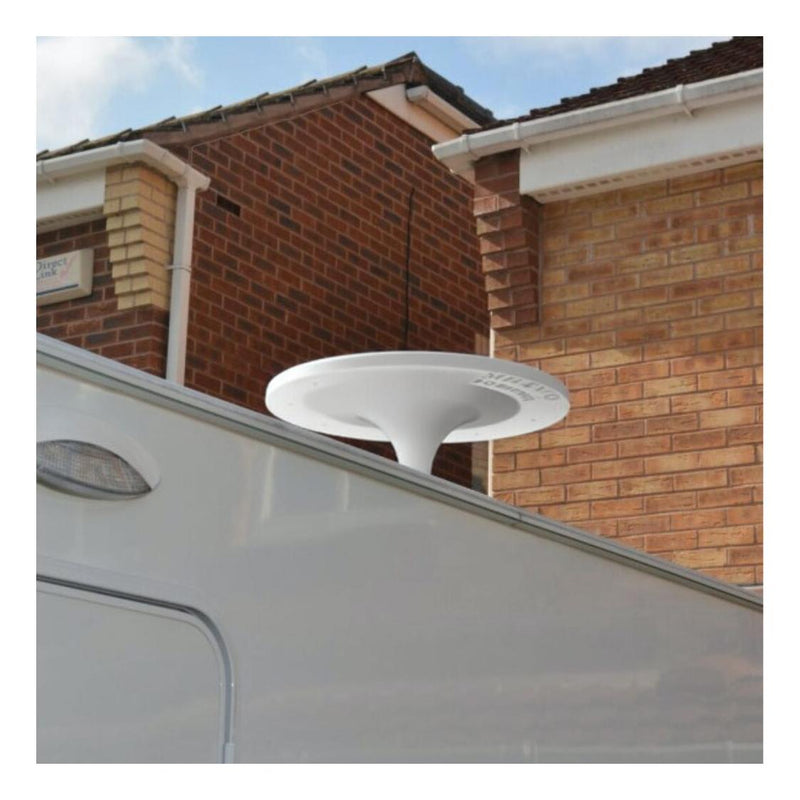 Load image into Gallery viewer, Milenco Power 900l Digital 360 Degree Omnidirectional TV Power Antenna Grey