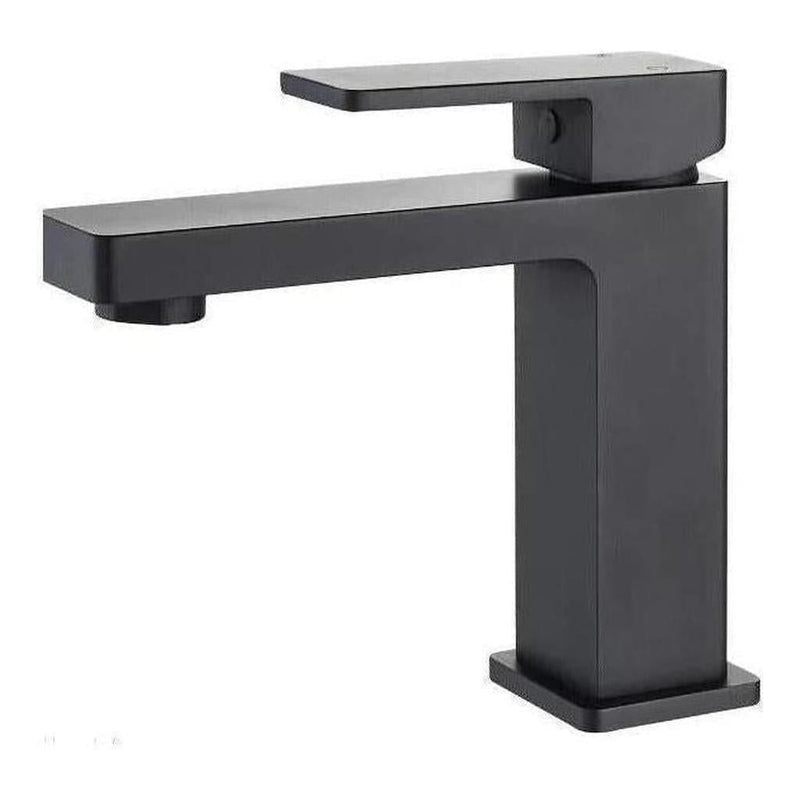 Load image into Gallery viewer, Milos Basin Sink Tap Mixer Black
