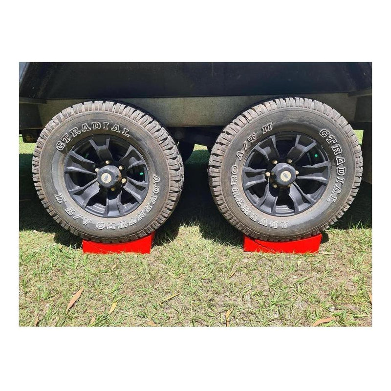 Load image into Gallery viewer, Redfoot Levelling Kit - 2 x Levellers, 2 x Chooks, 2 x Rubber Mats inc Carry Bag