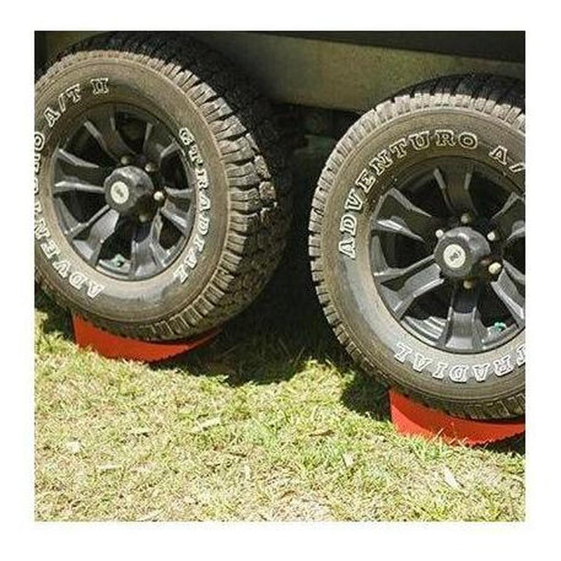 Load image into Gallery viewer, Redfoot Levelling Kit - 2 x Levellers, 2 x Chooks, 2 x Rubber Mats inc Carry Bag