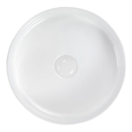 Rotonda Ceramic Basin Sink Round 360 x 120mm Matt White