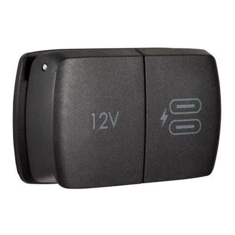 Load image into Gallery viewer, Scanstrut 12V Flip Pro Power Socket and Dual USB-C Charger Socket