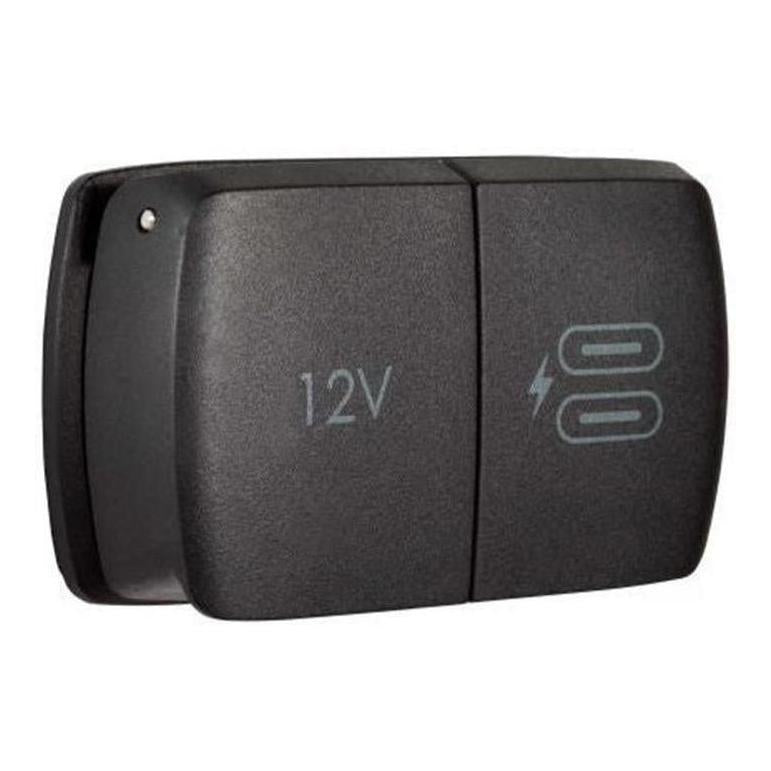 Load image into Gallery viewer, Scanstrut 12V Flip Pro Power Socket and Dual USB-C Charger Socket