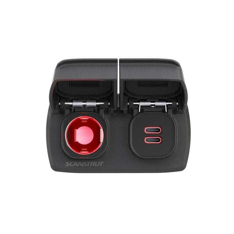 Load image into Gallery viewer, Scanstrut 12V Flip Pro Power Socket and Dual USB-C Charger Socket