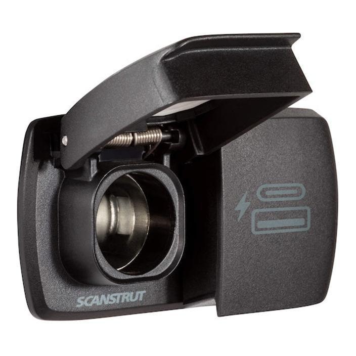 Load image into Gallery viewer, Scanstrut 12V Flip Pro Power Socket and Dual USB/USB-C Charger Socket