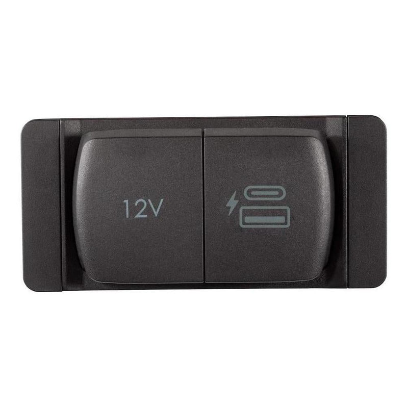 Load image into Gallery viewer, Scanstrut 12V Flip Pro Power Socket and Dual USB/USB-C Charger Socket