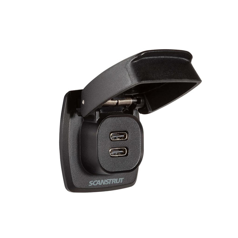 Load image into Gallery viewer, Scanstrut 12V/24V Flip Pro Max Dual USB-C Fast Charger Socket