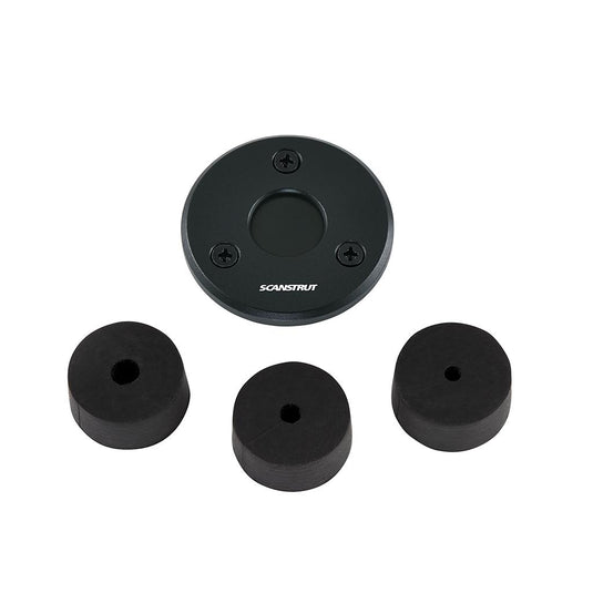 Scanstrut Low Profile Entry Cable Seal Suits 4 - 9mm Cable Aluminium Black