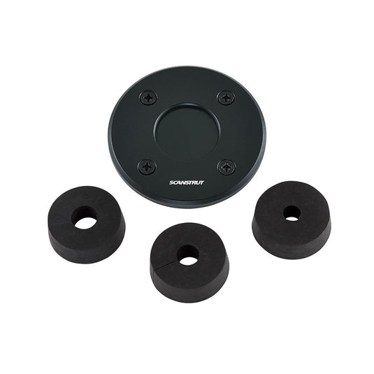 Scanstrut Low Profile Entry Cable Seal Suits 9 - 14mm Cable Aluminium Black