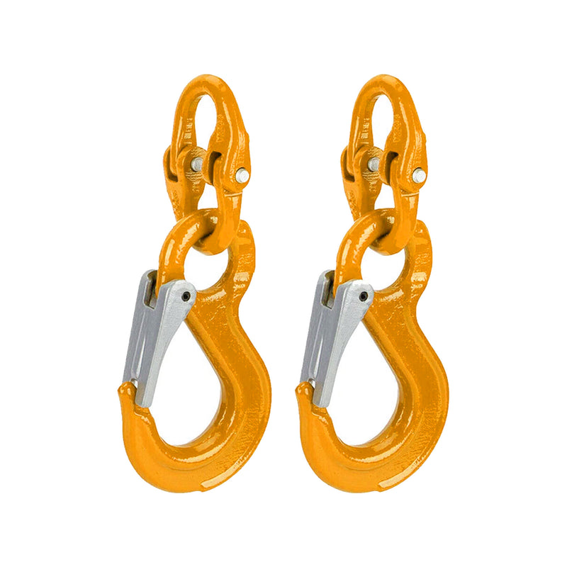 Load image into Gallery viewer, Schutts 8mm 4 Tonne Tow Kit Connecting Links Inc Eye Type Sling Hook and Safety Latch