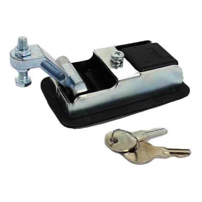 Load image into Gallery viewer, Schutts Storage Lock & Key Mechanism Small Black