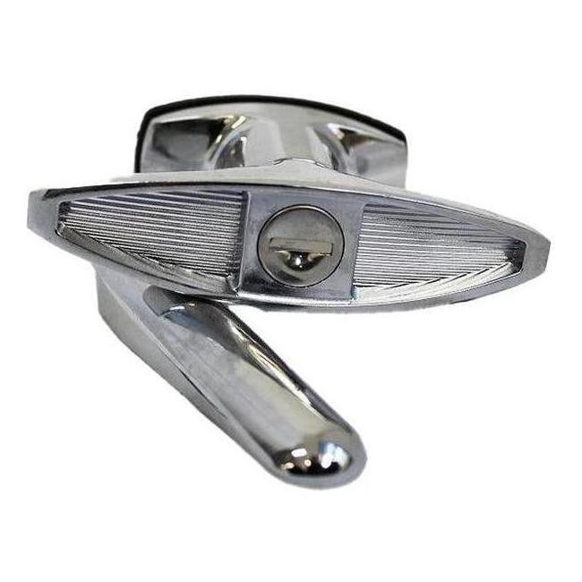 Load image into Gallery viewer, Schutts T-Handle Door Lock With Diecast Cam Inc Tongue and Key