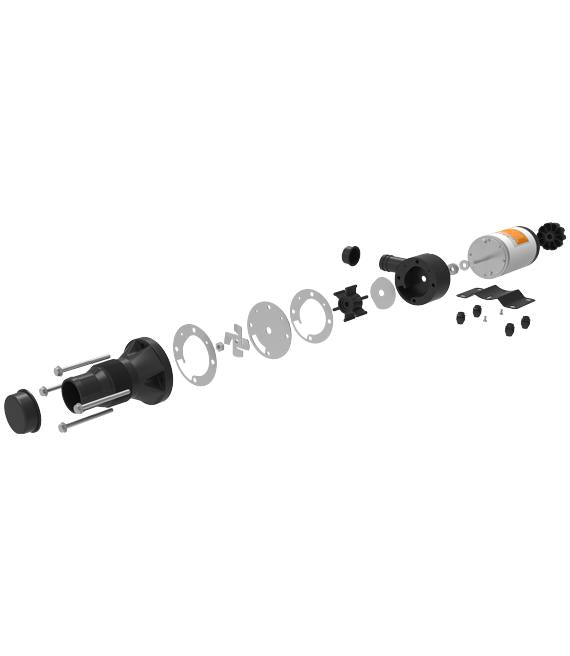 Load image into Gallery viewer, Seaflo 01 Series Macerator Pump 12V 44.9 LPM 38mm Inlet & 25mm Outlet