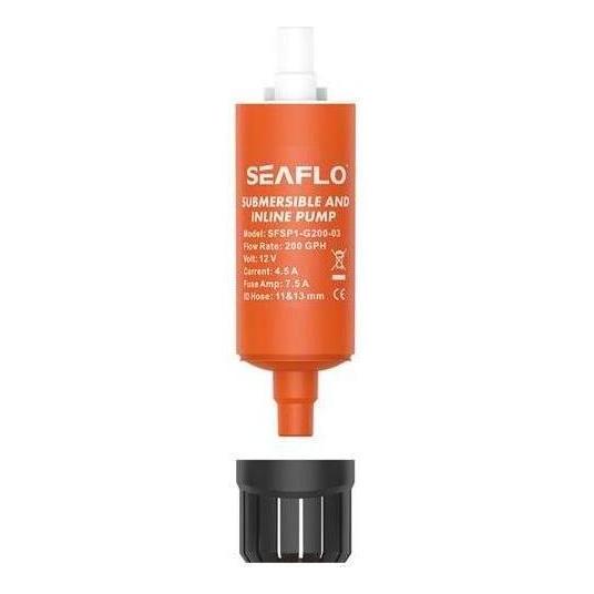 Load image into Gallery viewer, Seaflo Submersible & Inline Pump 12V 200GPH 12.6 L/min