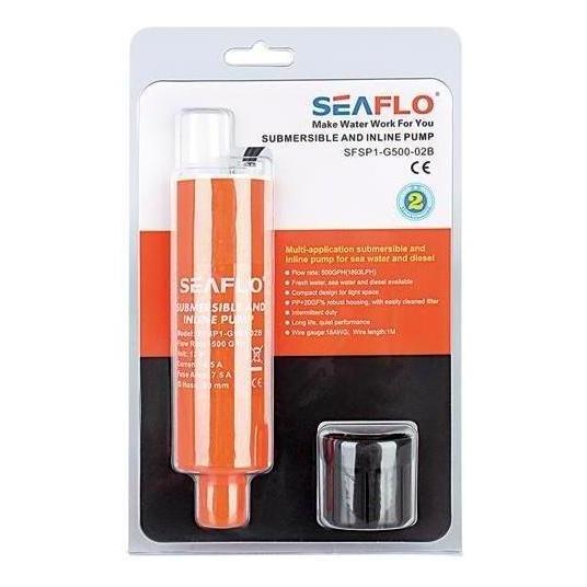Load image into Gallery viewer, Seaflo Submersible & Inline Pump 12V 280GPH 17.6 L/min