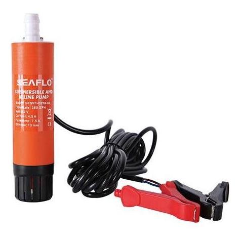 Load image into Gallery viewer, Seaflo Submersible & Inline Pump 12V 280GPH 17.6 L/min