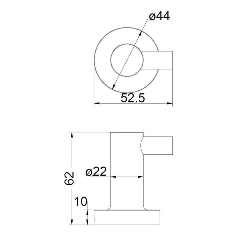 Load image into Gallery viewer, Single Robe Hook 41Z Series Black