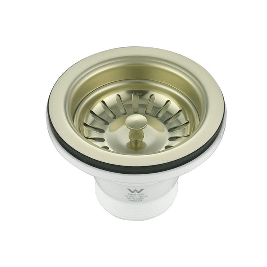 Sink Basin Waste Drain Strainer French Gold