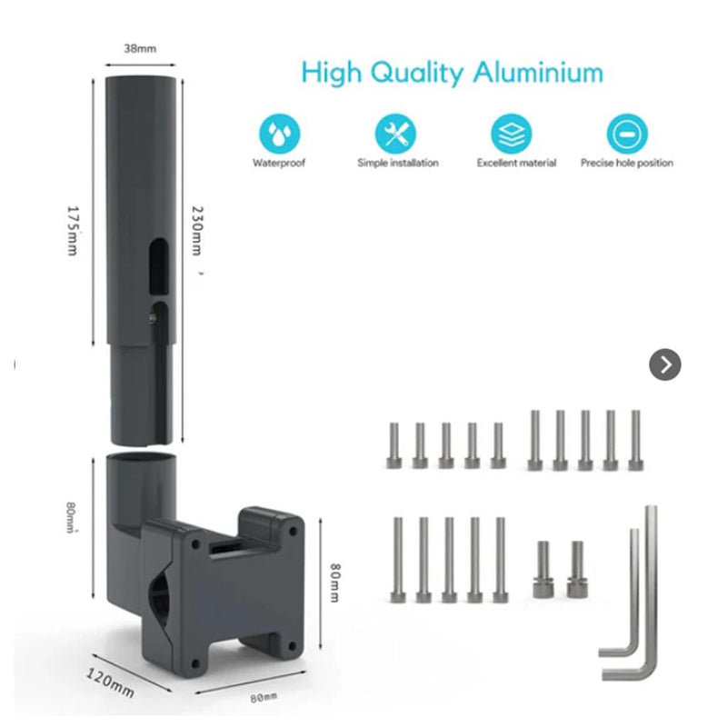 Load image into Gallery viewer, Starlink Mini 3 - In - 1 RV Ladder / Roof Rack / Pole Clamp Mount Bracket System