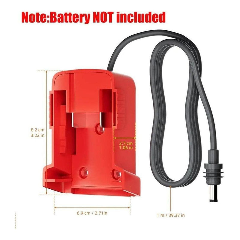 Load image into Gallery viewer, Starlink Mini Milwaukee Battery Adaptor With DC Power Cable Charger - 1 Meter