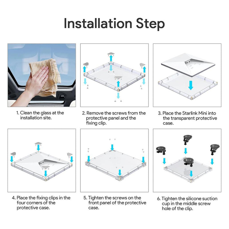 Load image into Gallery viewer, Starlink Mini Suction Cup & Cover Mount Fixing System