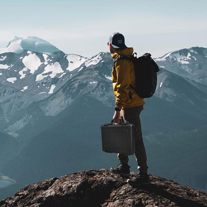 Load image into Gallery viewer, Starlink Mini Waterproof Plastic Hard Shell Carry Case Black