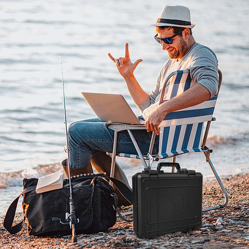 Load image into Gallery viewer, Starlink Mini Waterproof Plastic Hard Shell Carry Case Black