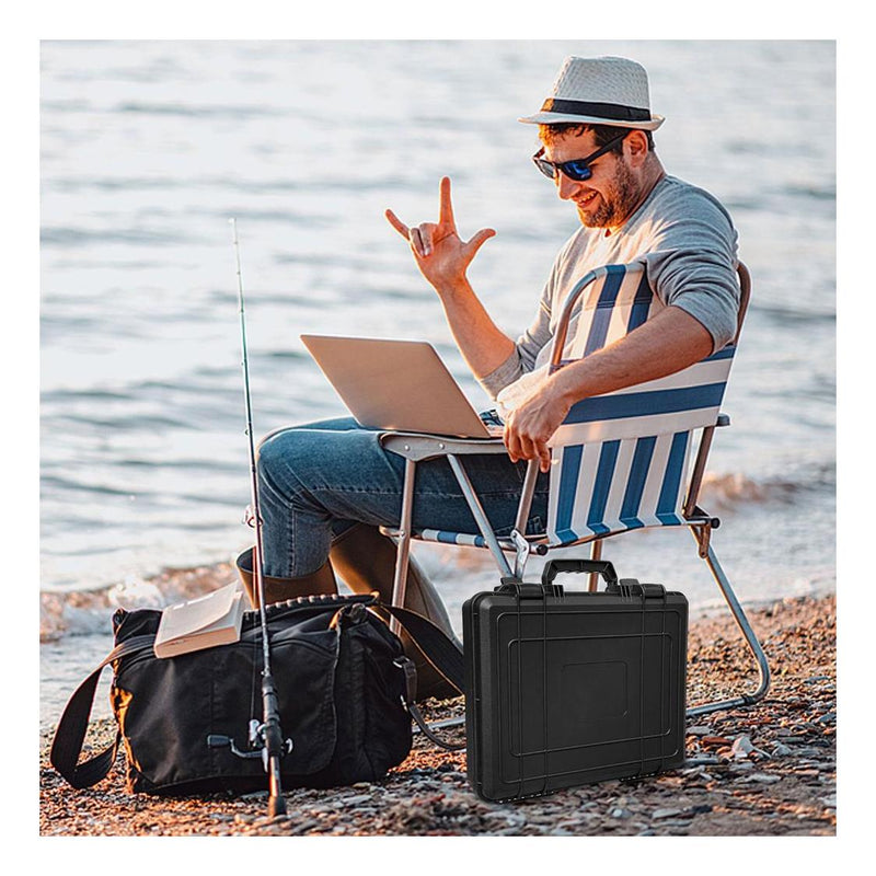 Load image into Gallery viewer, Starlink Mini Waterproof Plastic Hard Shell Carry Case Black