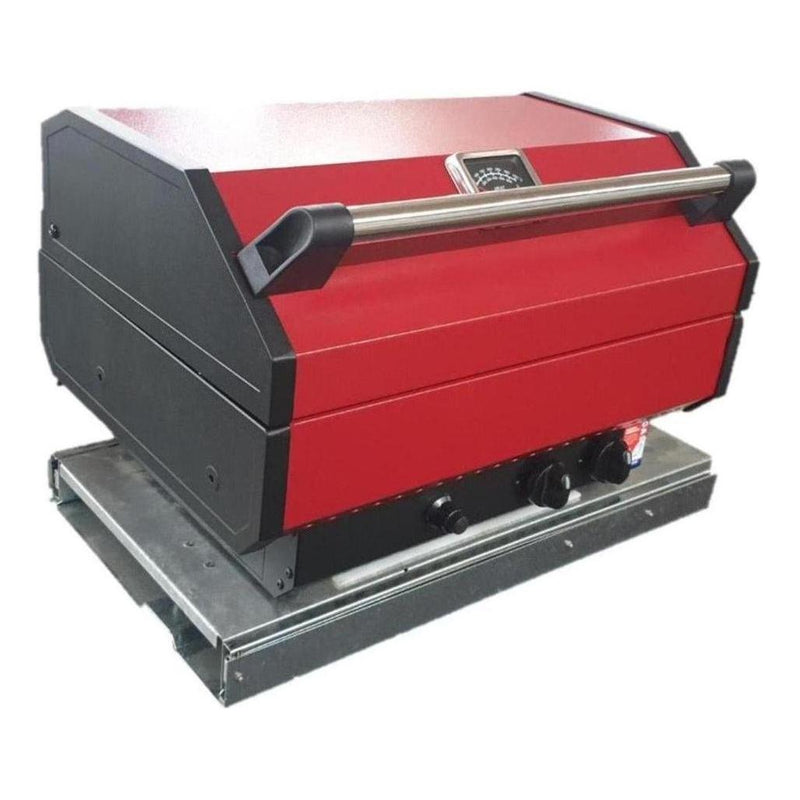 Load image into Gallery viewer, Swift 3 Way Black and Red Slide Out BBQ Kitchen