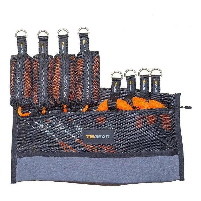 Load image into Gallery viewer, TIEGEAR Awning 4 Pack inc 4 Guy Rope & 4 Soft Spring