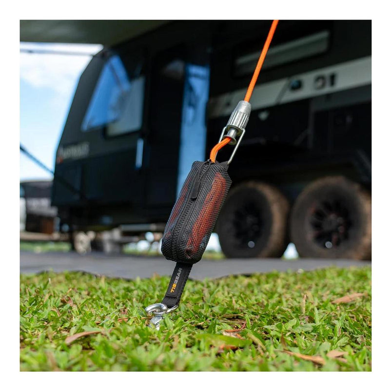 Load image into Gallery viewer, TIEGEAR Caravan Pack inc 2 Guy Rope & 2 Soft Spring