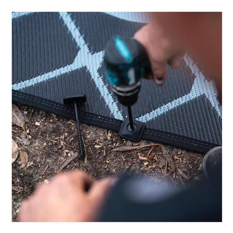 Load image into Gallery viewer, TIEGEAR Flat Terra 8 Pack Screw Peg - Secure Ground Mats