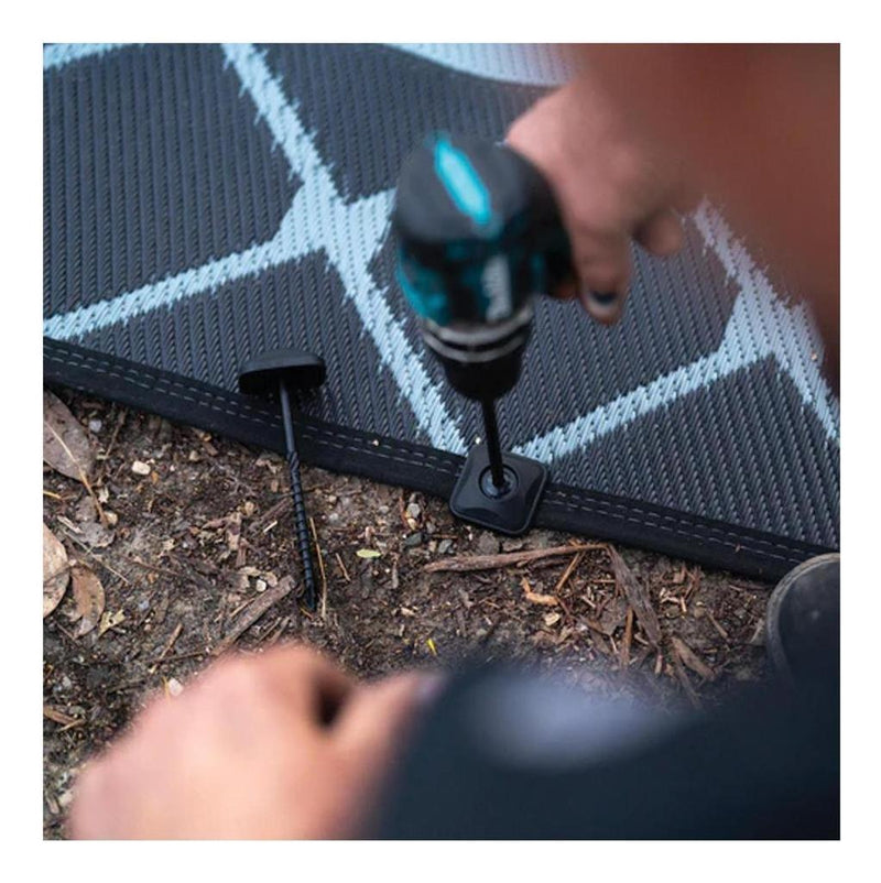 Load image into Gallery viewer, TIEGEAR Flat Terra 8 Pack Screw Peg - Secure Ground Mats