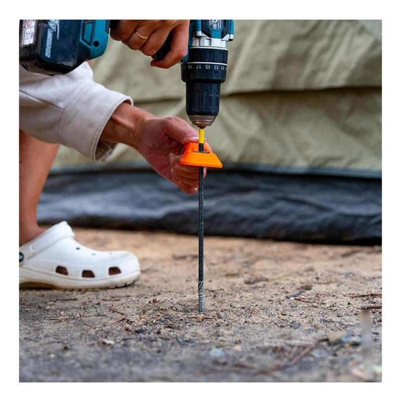 Load image into Gallery viewer, TIEGEAR Lite Terra Metal Spiral Screw Peg - 6 Pack