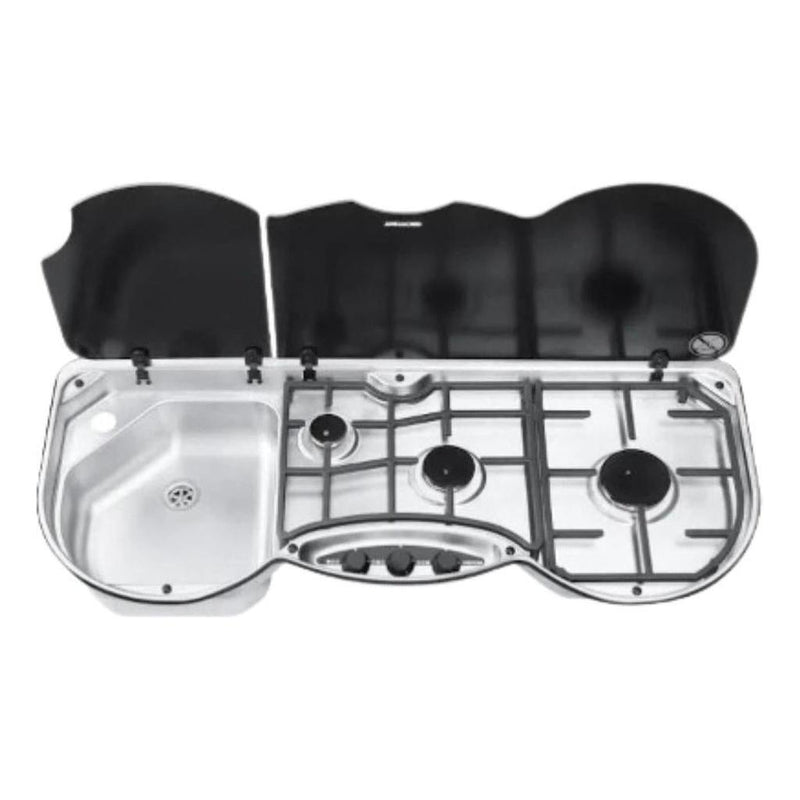 Load image into Gallery viewer, Thetford 353 Series Combination Unit LH Sink with 3 Burner