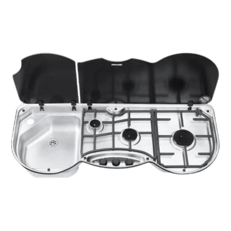 Load image into Gallery viewer, Thetford 353 Series Combination Unit LH Sink with 3 Burner