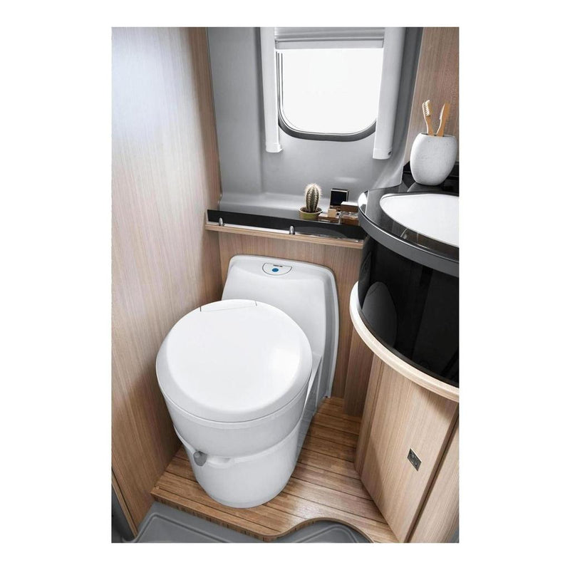 Load image into Gallery viewer, Thetford C223CS Cassette Toilet Swivel Electric Flush