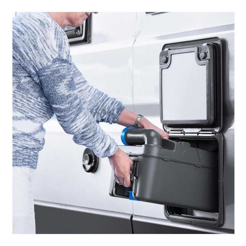 Load image into Gallery viewer, Thetford C223CS Cassette Toilet Swivel Electric Flush